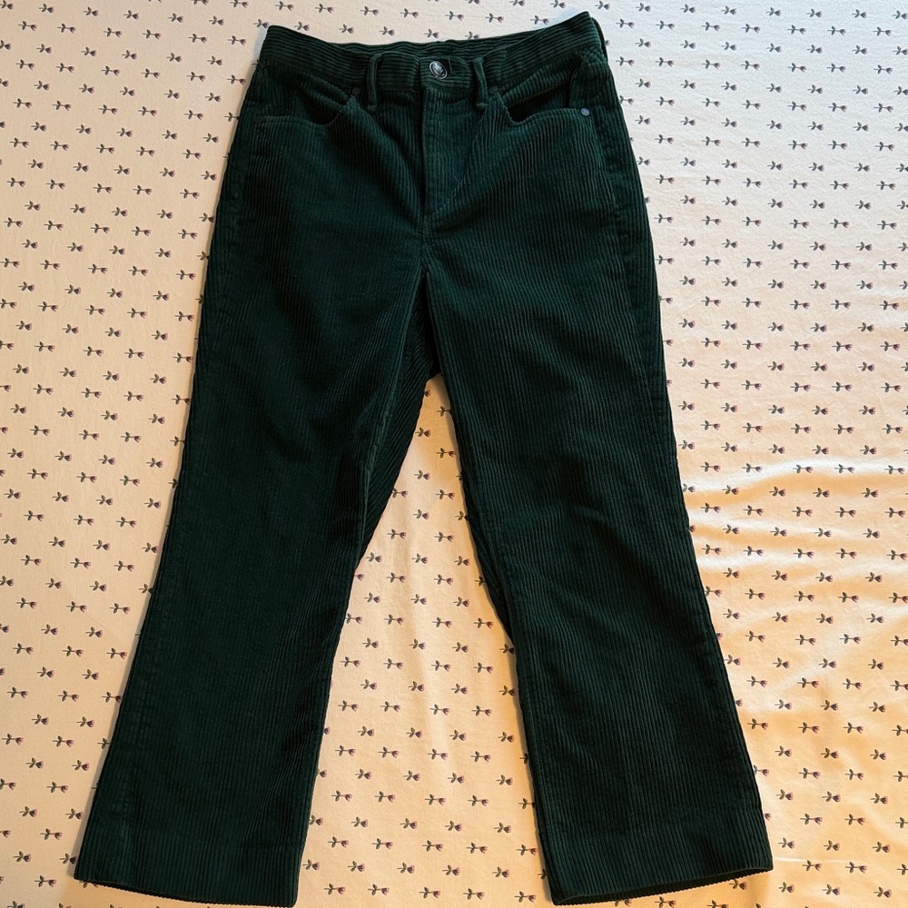 Rag & Bone Emerald Green Corduroy Pants